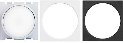 Изваждаема и презареждаща LED лампа 0,4W 230V 2 мод. Classia Bticino