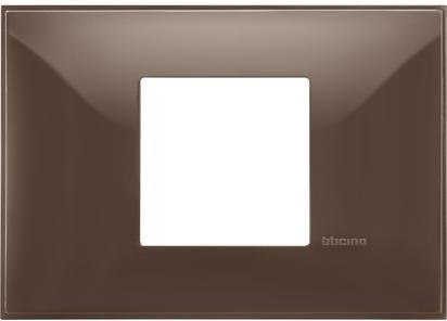 Рамка 2 мод. за монтаж върху конзола 3 мод. цвят Мока (Moka) Classia Bticino /блистер/