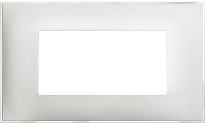 Рамка 4 мод. цвят Леден сатен (Ice satin) Classia Bticino /блистер/