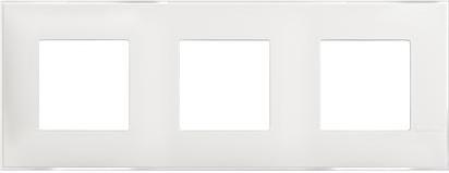Рамка 2+2+2 мод. цвят Леден сатен (Ice satin) Classia Bticino /блистер/