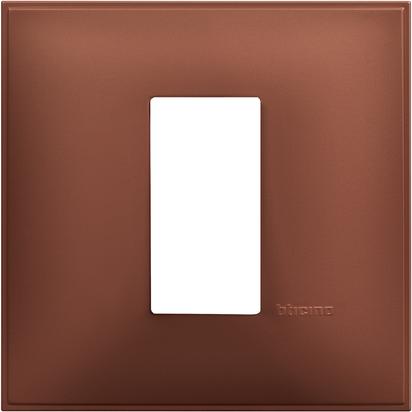 Рамка 1 мод. цвят Керемидено (Siena soft) Classia Bticino /блистер/
