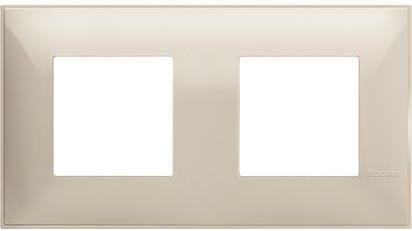 Рамка 2+2 мод. цвят Крем (Cream) Classia Bticino /блистер/
