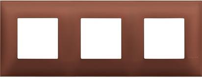 Рамка 2+2+2 мод. цвят Керемидено (Siena soft) Classia Bticino /блистер/