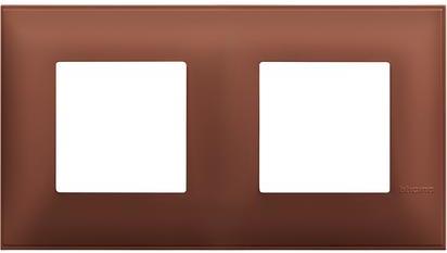 Рамка 2+2 мод. цвят Керемидено (Siena soft) Classia Bticino /блистер/