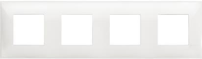 Рамка 2+2+2+2 мод. цвят Бял (White) Classia Bticino /блистер/