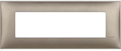 Рамка 7 мод. цвят Титан (Titanium metal) Classia Bticino /блистер/