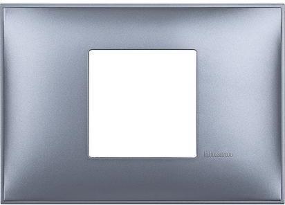 Рамка 2 мод. за монтаж върху конзола 3 мод. цвят Син металик (Blue metal) Classia Bticino /блистер/