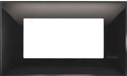 Рамка 4 мод. цвят Черен гланц (Black) Classia Bticino /блистер/