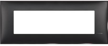 Рамка 7 мод. цвят Черен сатен (Black satin) Classia Bticino /блистер/