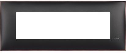 Рамка 7 мод. цвят Черен с никел (Black nickel) Classia Bticino /блистер/