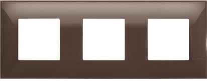 Рамка 2+2+2 мод. цвят Мока (Moka) Classia Bticino /блистер/