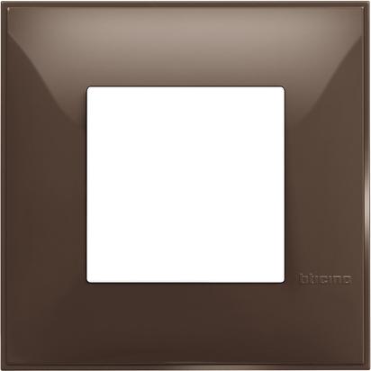 Рамка 2 мод. цвят Мока (Moka) Classia Bticino /блистер/