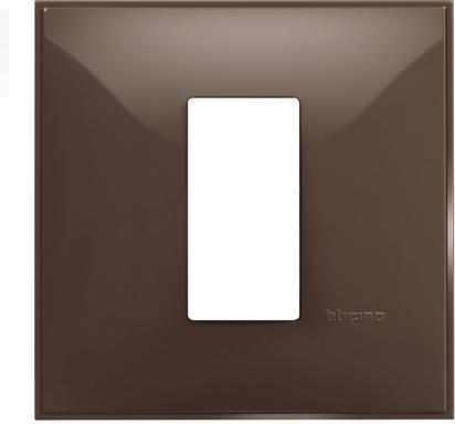 Рамка 1 мод. цвят Мока (Moka) Classia Bticino /блистер/