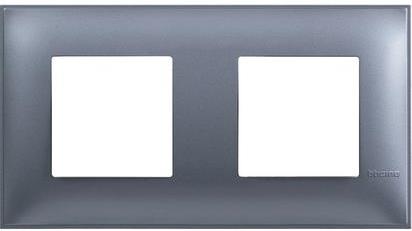 Рамка 2+2 мод. цвят Син металик (Blue metal) Classia Bticino /блистер/