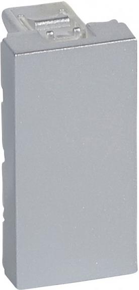 Празен модул 1 мод. цвят алуминий Mosaic Legrand