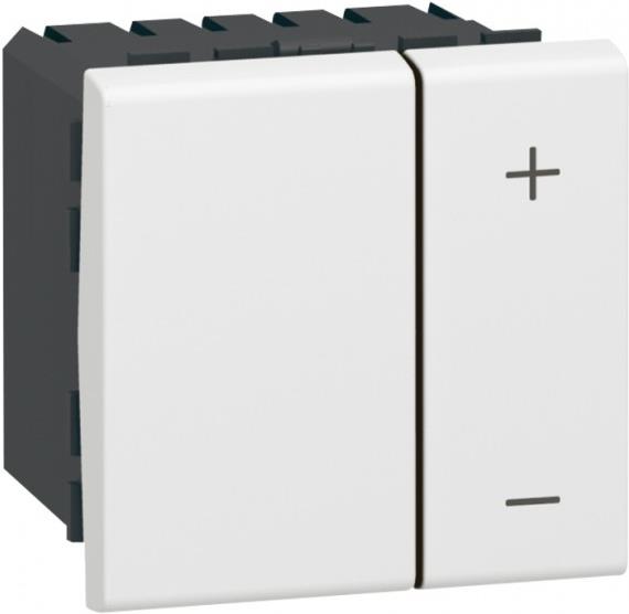 Димер бутонен 0-10V 40-600VA (изисква неутрала) 2 мод. Mosaic Legrand