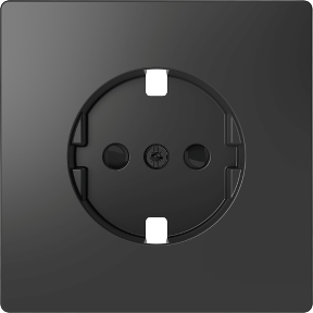 Лицев панел за контакт шуко с Д.З. цвят Антрацит System Design Merten SE /до изчерпване/