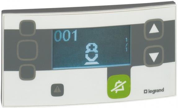 Главен командващ панел за сестринска инс-я антибактериална 4 мод. Mosaic Legrand