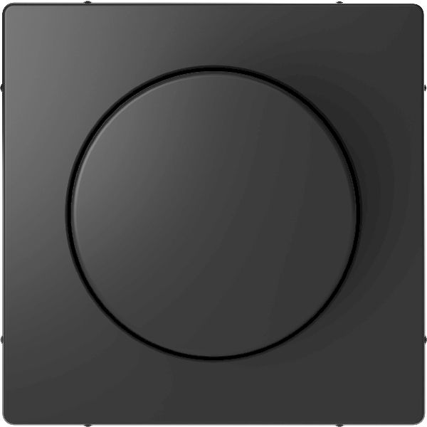 Лицев панел за ротативен димер цвят Антрацит System Design Merten SE /до изчерпване/