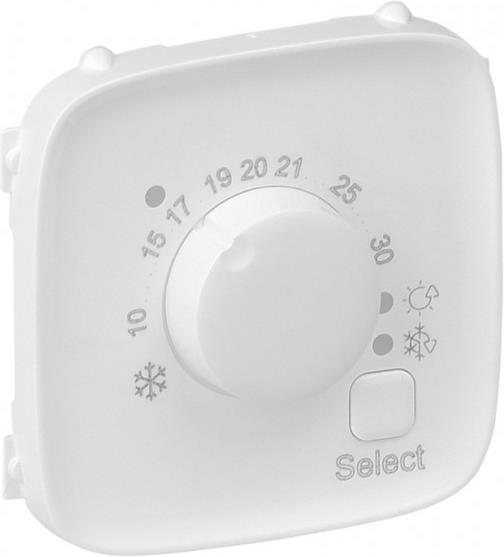 Лицев панел за термостат 752*33 цвят Бял Valena Allure Legrand