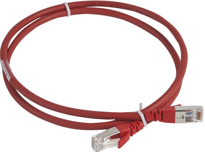 Корда Cat.6A S/FTP LSZH червена – 2m LCS3 Legrand