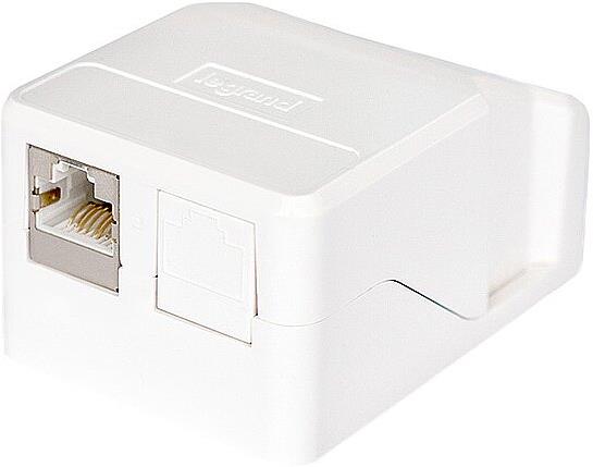 Розетка 2x RJ45 открит монтаж празна Linkeo Legrand
