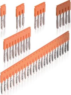 Гребен за редова клема 4мм2 50 полюса JB5-50 оранжев ABB