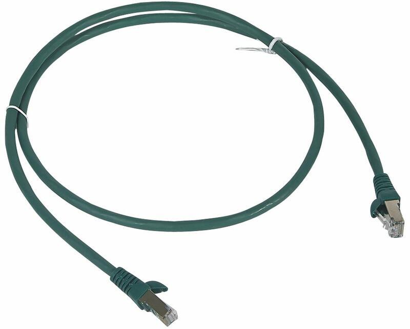 Корда Cat.6 F/UTP LSZH зелена – 3m LCS3 Legrand