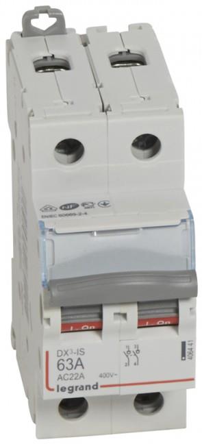 Товаров прекъсвач /шалтер/ DX3-IS 63A 2P 2 мод. Legrand