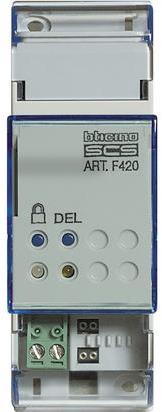 Реле-активатор 16 сценария 2DIN BUS My Home Bticino