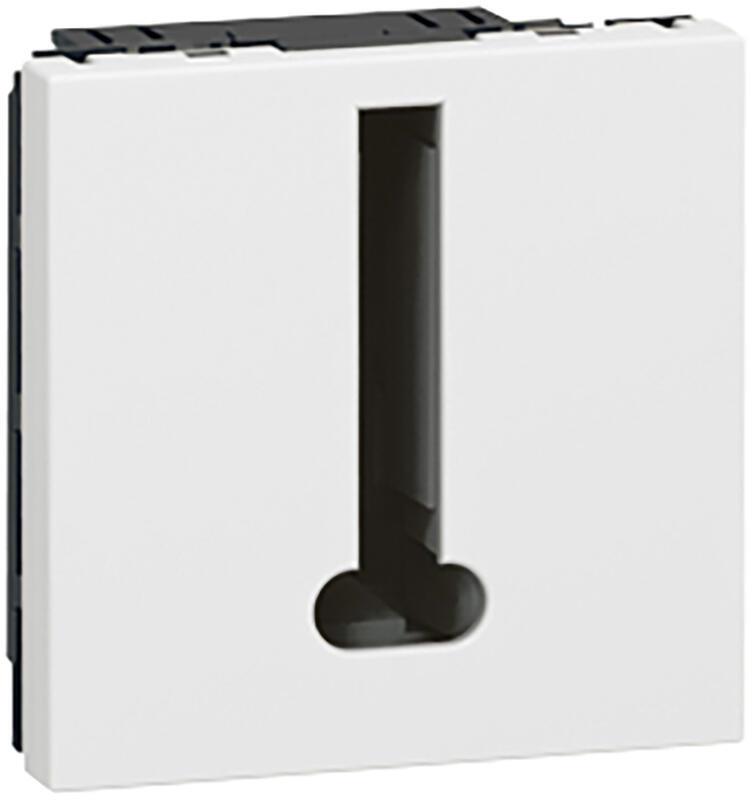 Розетка телефонна френски стандарт 2 мод. цвят бял Mosaic Legrand/до изчерпване/