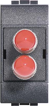 Розетка STD 1 мод. цвят Антрацит LL Bticino/1