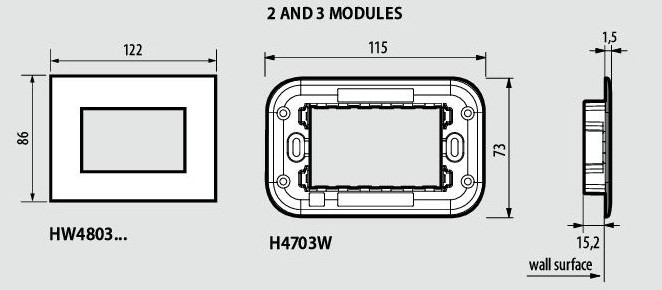 Рамка 3 мод. Antracite AIR Axolute Bticino