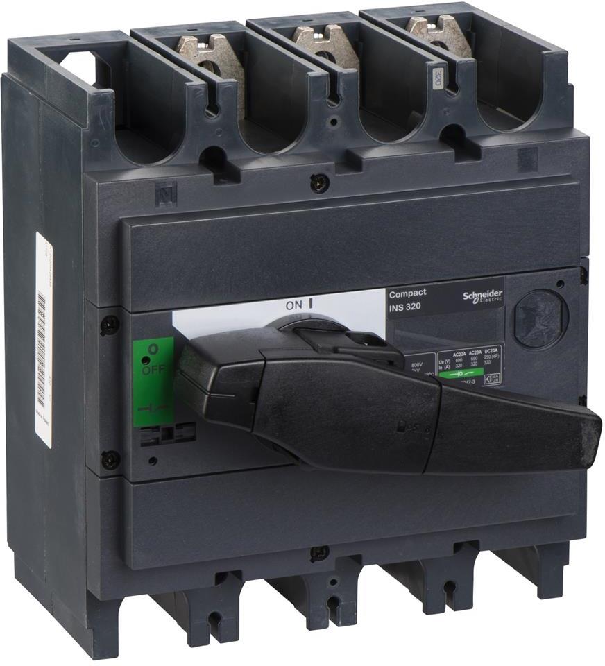 Товаров прекъсвач INS320 3P 320A с ръкохватка SE