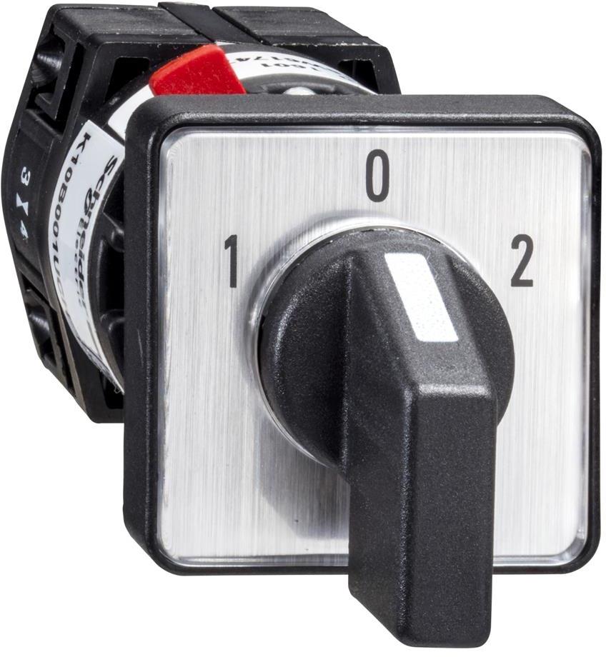 Пакетен превключвател 1-0-2 3P 10A Ø22mm SE