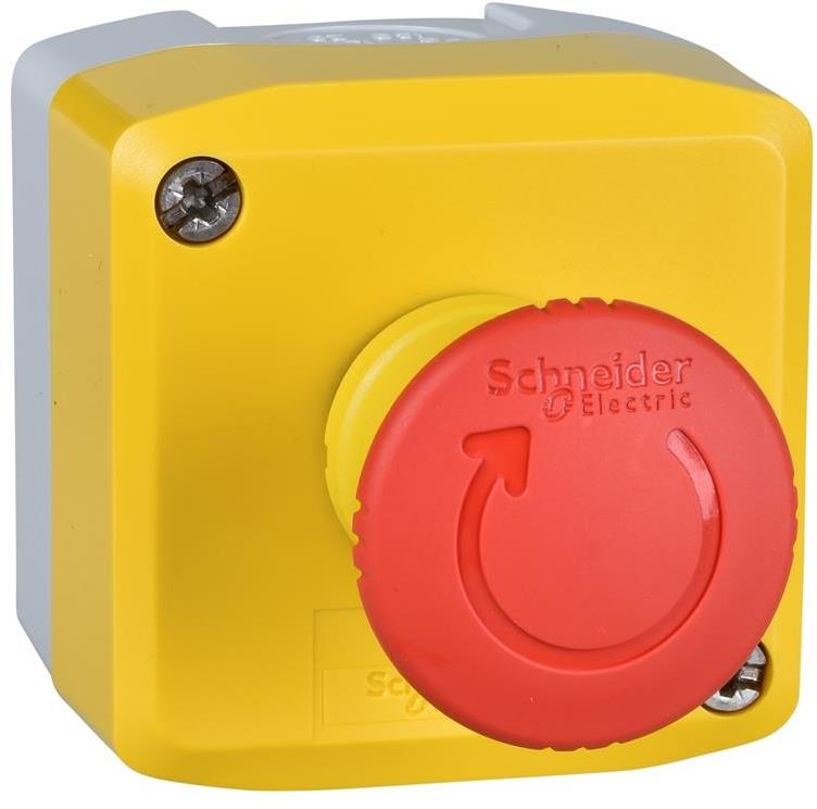 Авариен стоп червен 1NC открит монтаж IP66 SE