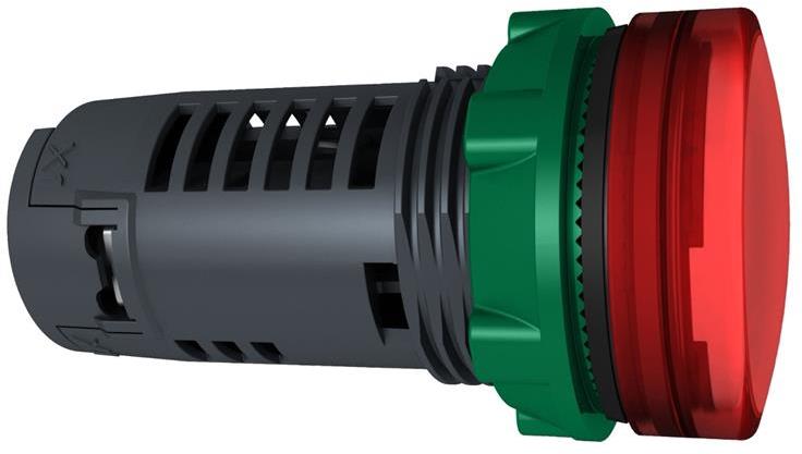 Сигнална лампа LED сглобена червена 230...240Vac Ø22mm XB5 SE