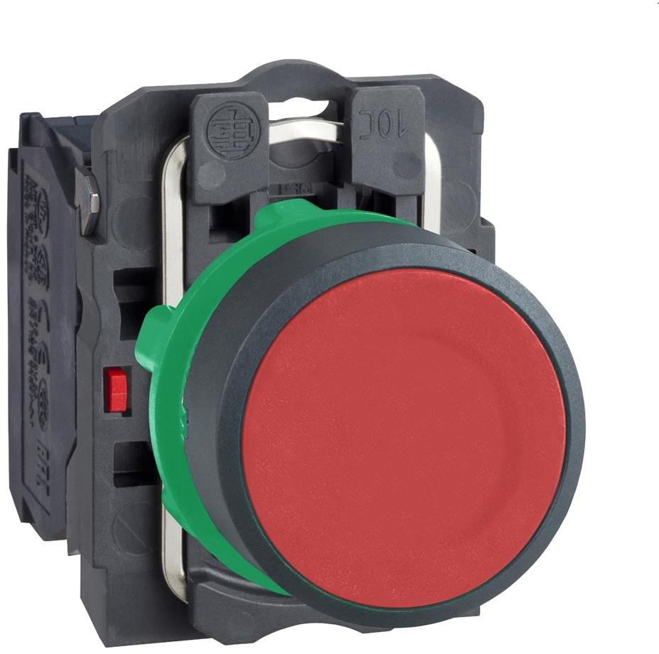 Бутон сглобен червен 1NC Ø22mm XB5 SE