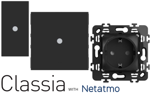 Черни механизми Classia с Netatmo