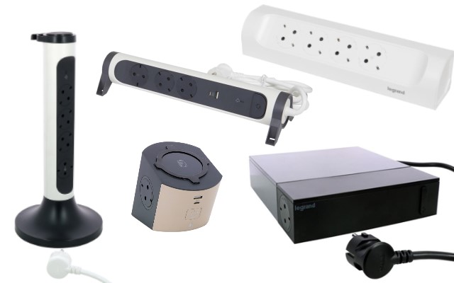 Разклонители със защита и USB NEW Legrand