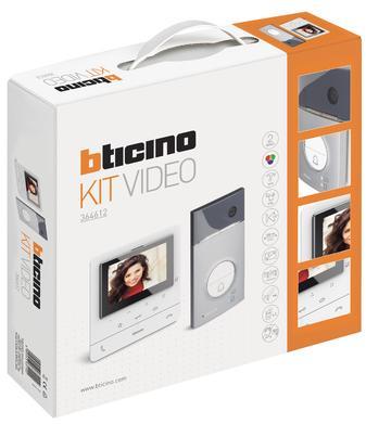 Видео-домофон комплект Classe 100V16E дисплей и LINEA 3000 входен панел Bticino