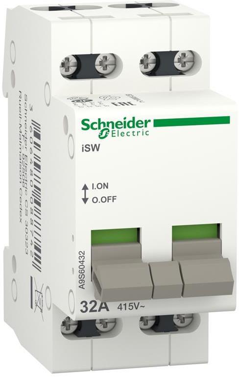 Товаров прекъсвач /шалтер/ Acti 9 iSW 4P 32A 415V 2 мод. SE