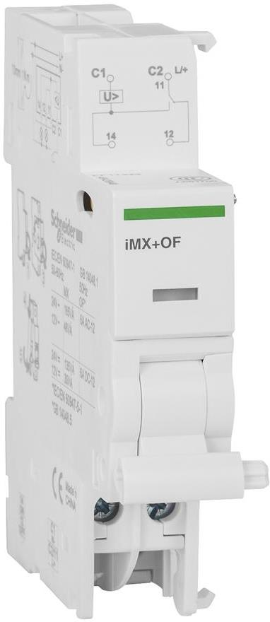 Независим напреженов изключвател /шунт/ Acti 9 iMX+OF 12…24Vac/dc SE
