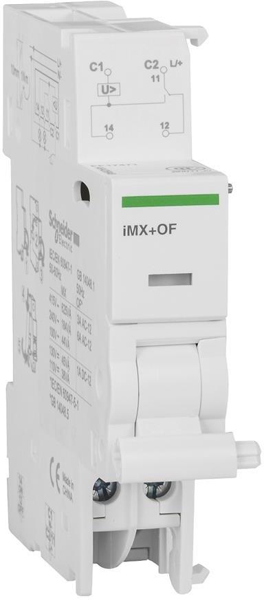 Независим напреженов изключвател /шунт/ Acti 9 iMX+OF 100...415Vac SE