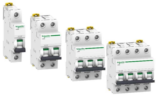 Автоматични прекъсвачи iC60N крива C SE