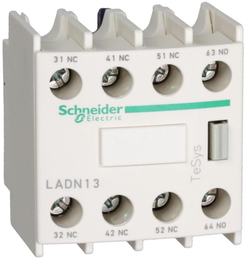 Блок помощни контакти TeSys D 1NO-3NC винтови клеми SE
