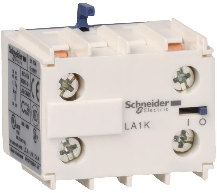 Блок помощни контакти TeSys K 1NO-1NC винтови клеми SE