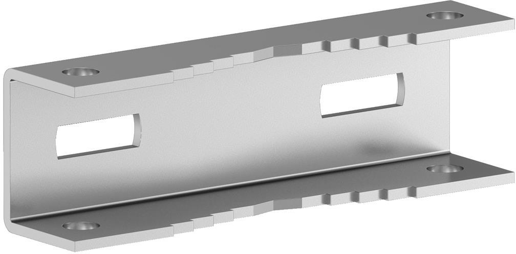 Скоби за монтаж към стълб (2 бр.) за табло W400 Spacial SE