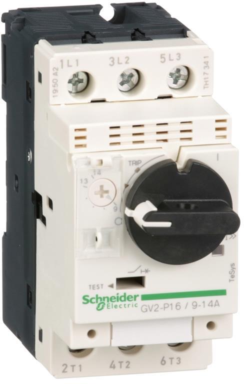 Моторна защита TeSys GV2P 5.5kW TM 9...14A 100kA SE