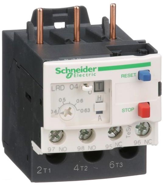 Термична защита TeSys D 0.4...0.63A 1NO-1NC SE